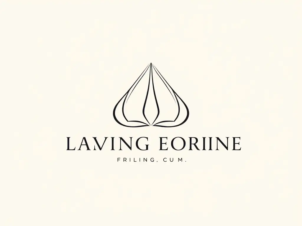 A sophisticated logo design featuring a stylized lettermark with elegant typography, representing a high-end brand identity. The color palette includes deep blues and gold accents, conveying trust and luxury.